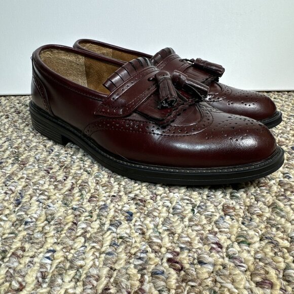 French Shriner Whitman Men\'s Leather Oxford Wing Tip Shoes Size 8 M main image 10
